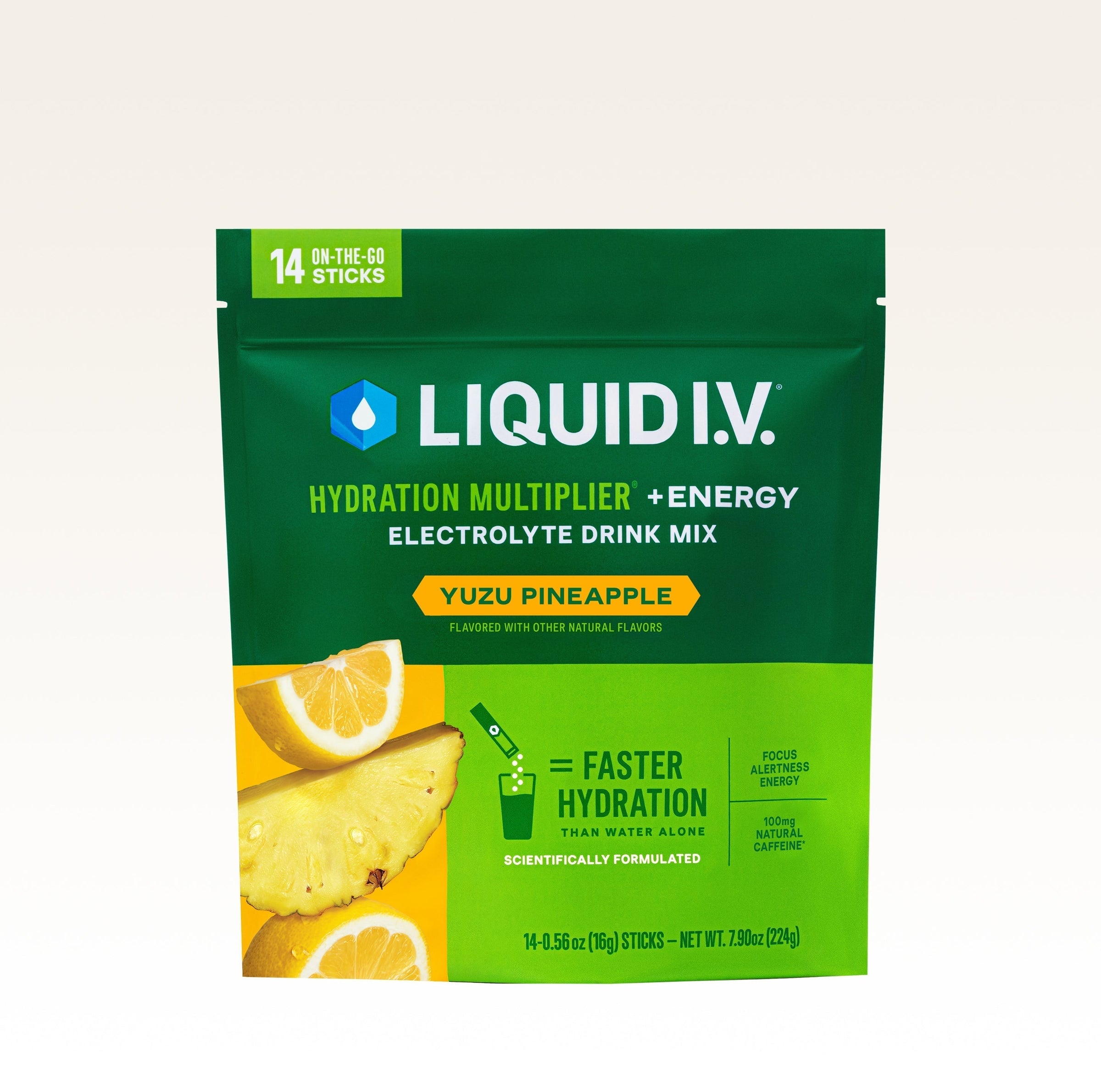 Yuzu Pineapple Hydration Multiplier® +Energy - Active Sip