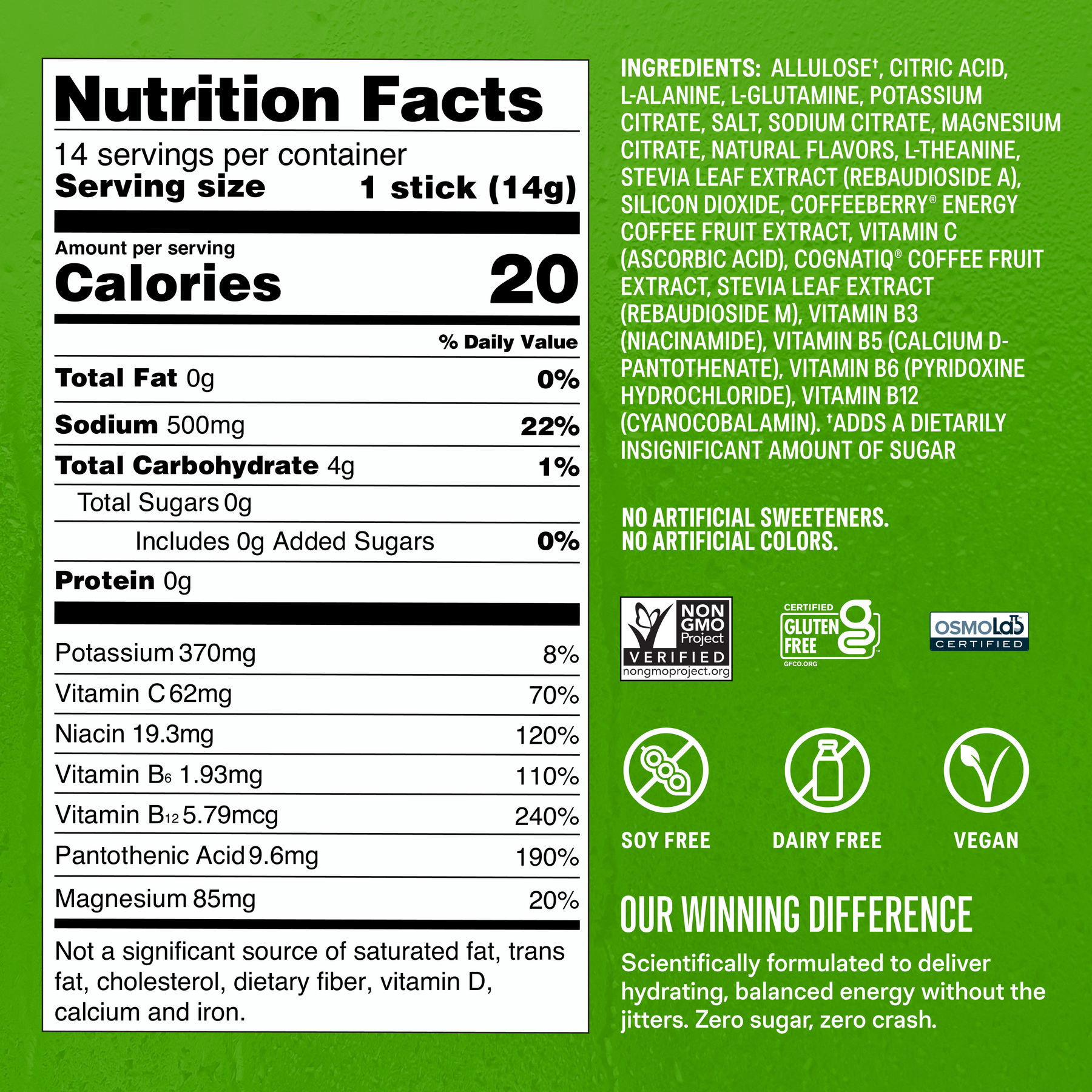 Sugar-Free Energy Fruity Bundle - Essential Pack