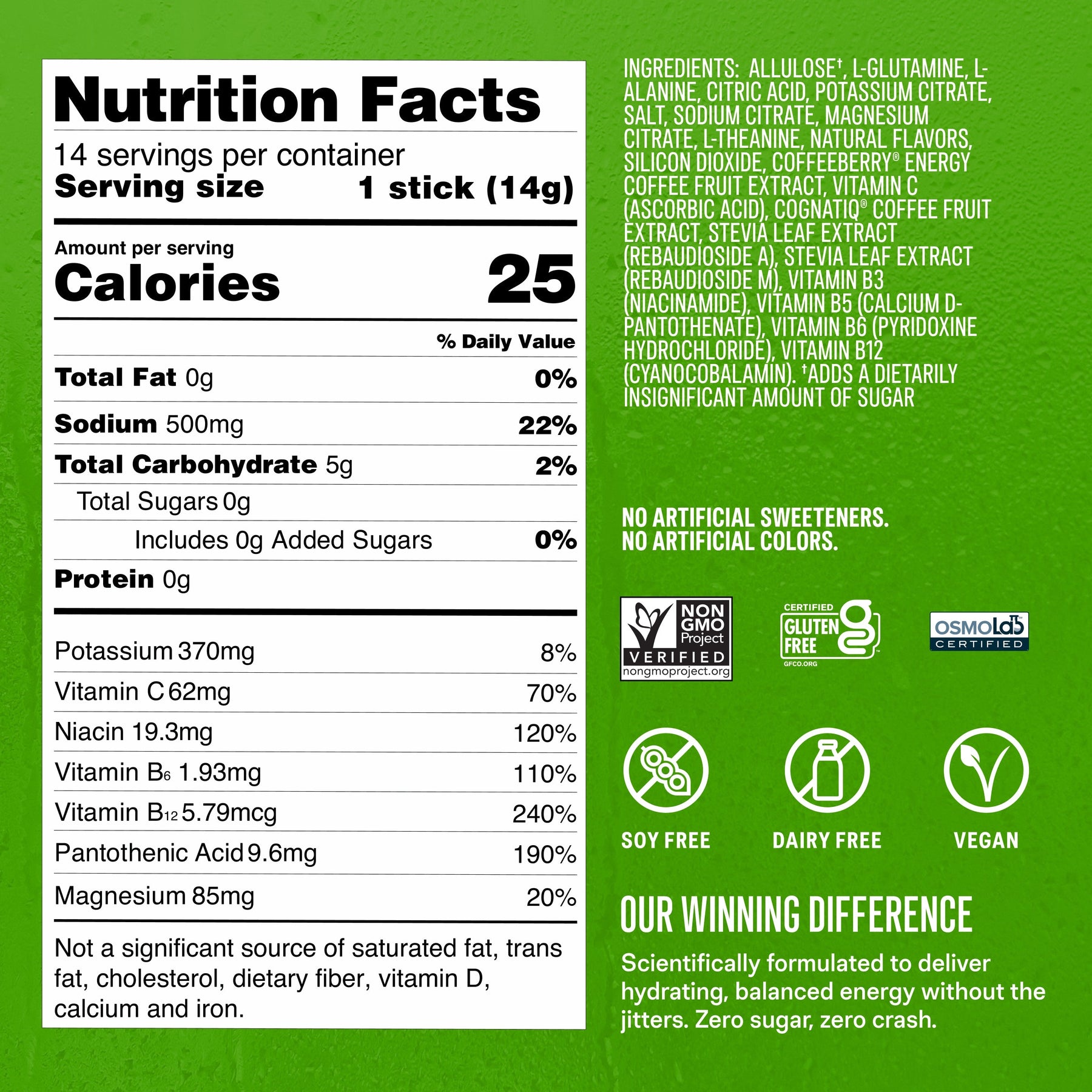 Sugar-Free Energy Fruity Bundle - Essential Pack