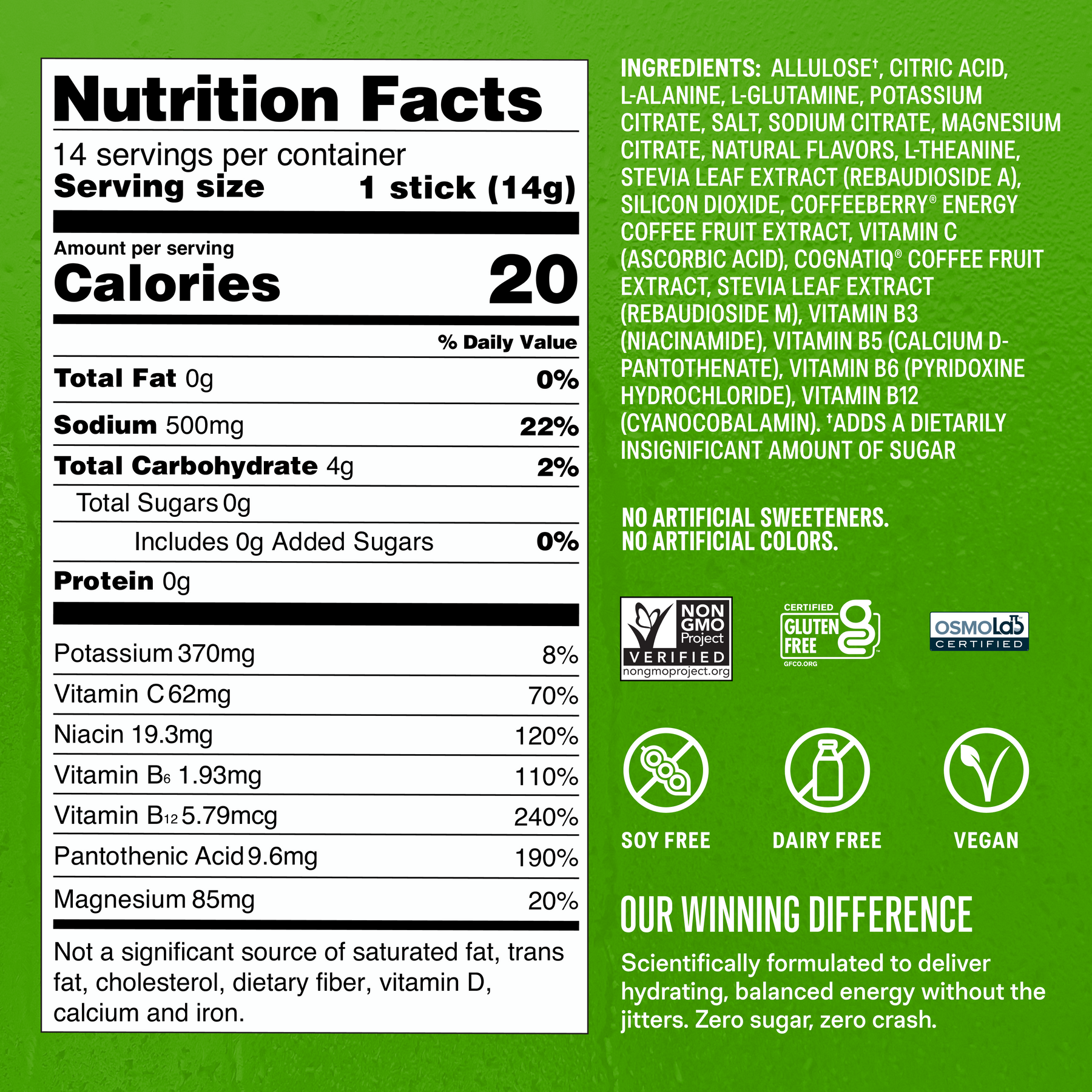 Sugar-Free Energy Fruity Bundle - Essential Pack